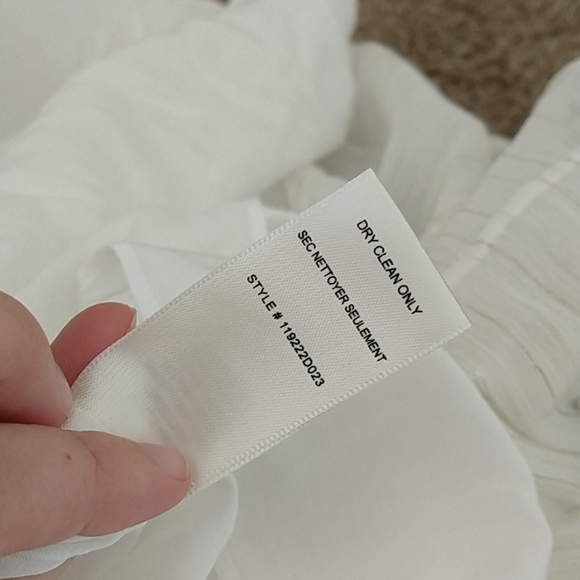 NWT Rebecca Taylor gauzy metallic dress - Picture 12 of 12